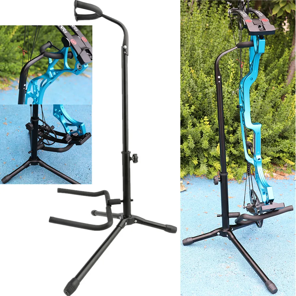 Archery Compound Bow Stand Foldable Kick Rack Adjustable Bow Bracket Composite Pulley Bow Target Hunting Shooting Protection
Archery Compound Bow Stand Foldable Kick Rack Adjustable Bow Bracket Composite Pulley Bow Target Hunting Shooting Protection