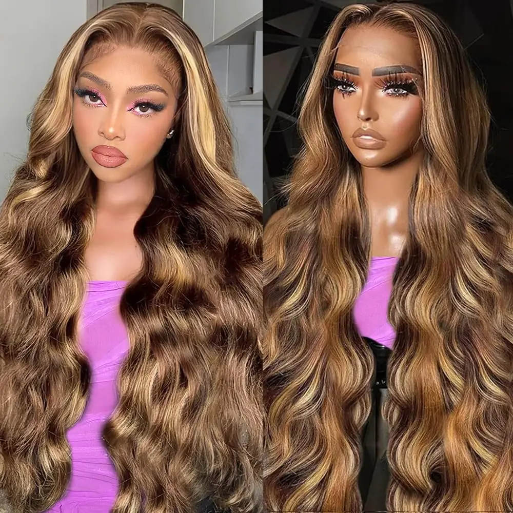 34 Inch Highlight Ombre 13x6 Lace Front Wig Human Hair 250% Density Honey Blonde Ombre Highlight Body Wave Human Hair Wig
34 Inch Highlight Ombre 13x6 Lace Front Wig Human Hair 250% Density Honey Blonde Ombre Highlight Body Wave Human Hair Wig