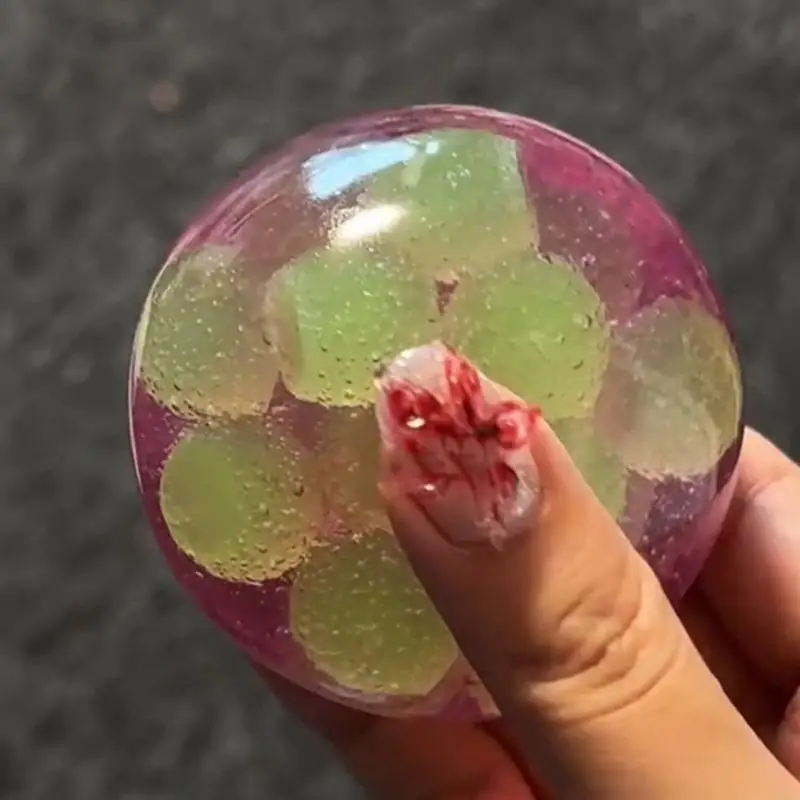 Creative Grape Flesh Texture Squeeze Ball Handmade Relaxation Toy Squeeze Stress Relief Hand Sensory Toy A2UB
Creative Grape Flesh Texture Squeeze Ball Handmade Relaxation Toy Squeeze Stress Relief Hand Sensory Toy A2UB