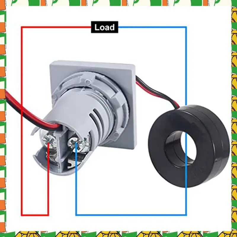 2PCS Current Voltage Hertz Meters Digital 3In1 22Mm Voltmeter Ammeter Hz Meter AC 60-500V
2PCS Current Voltage Hertz Meters Digital 3In1 22Mm Voltmeter Ammeter Hz Meter AC 60-500V