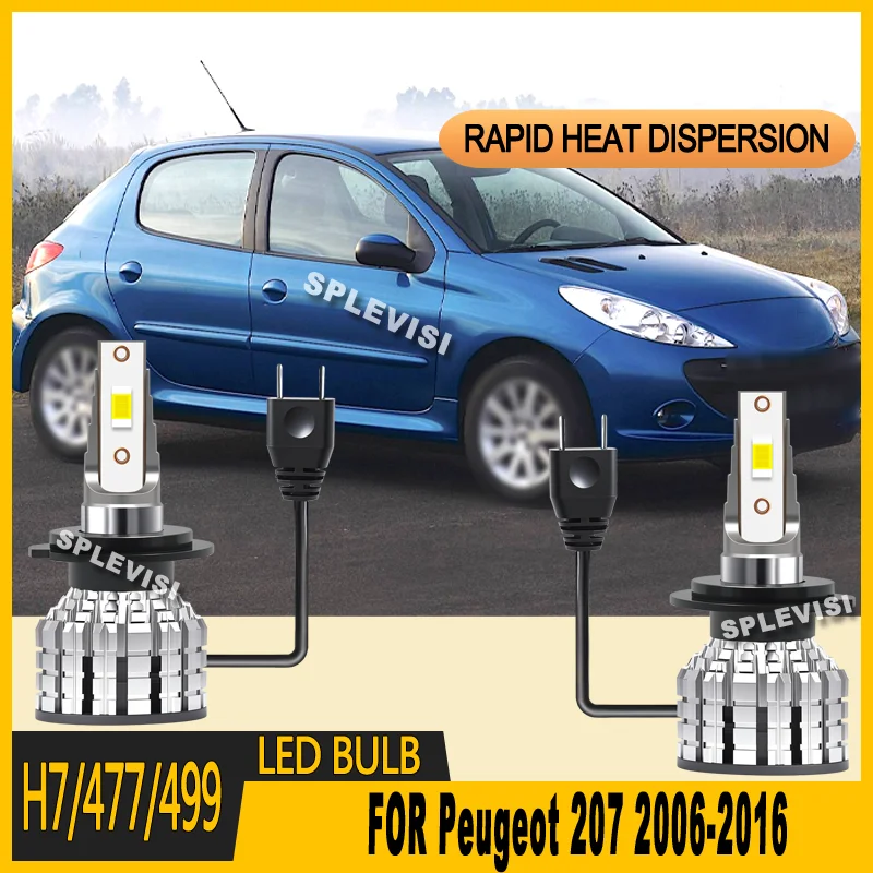 Improved Visibility at Night 6000K LED Low Beam Bulbs For Peugeot 207 2006 2007 2008 2009 2010 2011 2012 2013 2014 2015 2016
Improved Visibility at Night 6000K LED Low Beam Bulbs For Peugeot 207 2006 2007 2008 2009 2010 2011 2012 2013 2014 2015 2016