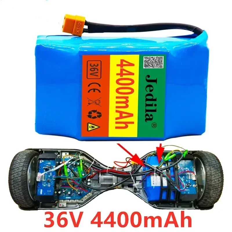 100% New Original 36v 4.4ah Lithium-batterie 10s2p 36v Batterie 4400mAh Lithium-ion Pack 42V 4400mah Roller Twist Auto Batterie
100% New Original 36v 4.4ah Lithium-batterie 10s2p 36v Batterie 4400mAh Lithium-ion Pack 42V 4400mah Roller Twist Auto Batterie