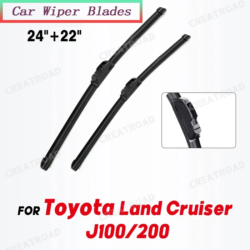 Wiper Hybrid Front Hybrid Wiper Blades For Toyota Land Cruiser 100 / 200 J100 J200 Windshield Windscreen Window 24"+22"
Wiper Hybrid Front Hybrid Wiper Blades For Toyota Land Cruiser 100 / 200 J100 J200 Windshield Windscreen Window 24"+22"