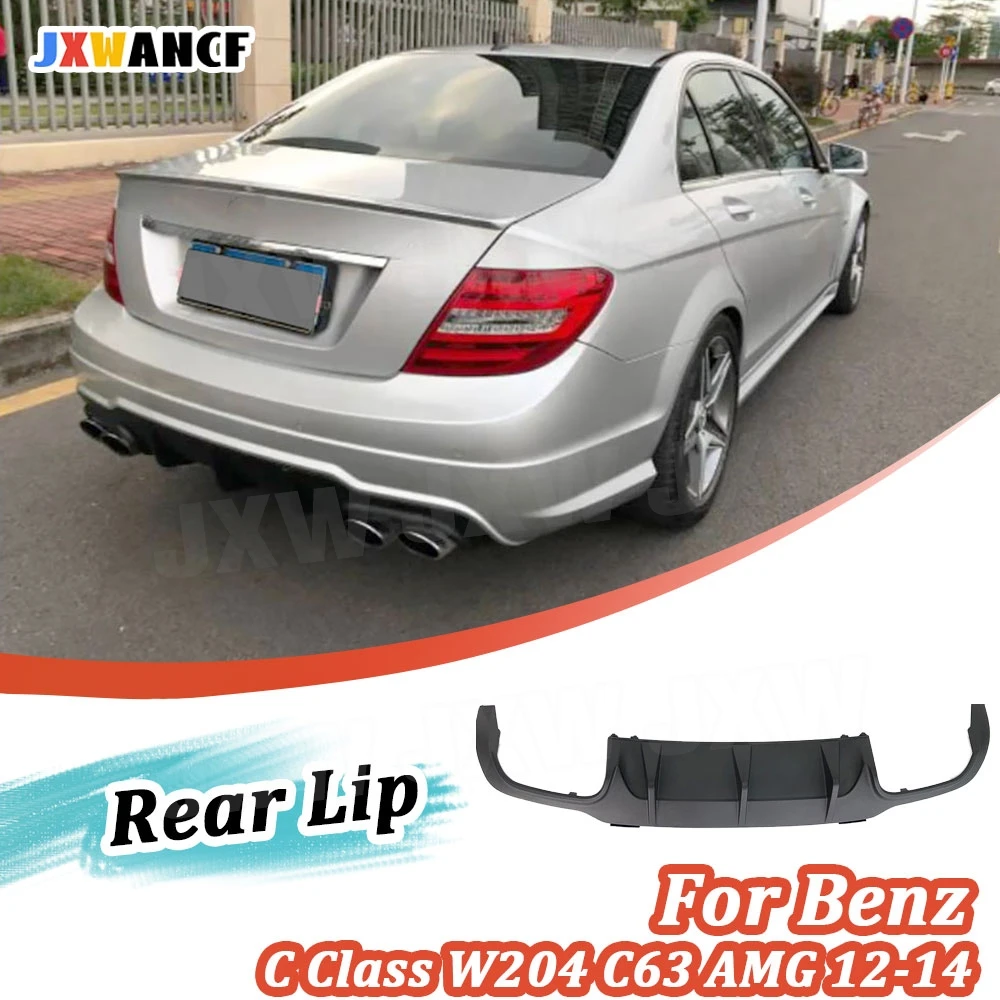 JXWANCF ABS черный задний бампер, диффузор для автомобиля Mercedes Benz C Class W204 C63 AMG 2012-2014, спойлер бампера, карбоновый вид
JXWANCF ABS черный задний бампер, диффузор для автомобиля Mercedes Benz C Class W204 C63 AMG 2012-2014, спойлер бампера, карбоновый вид