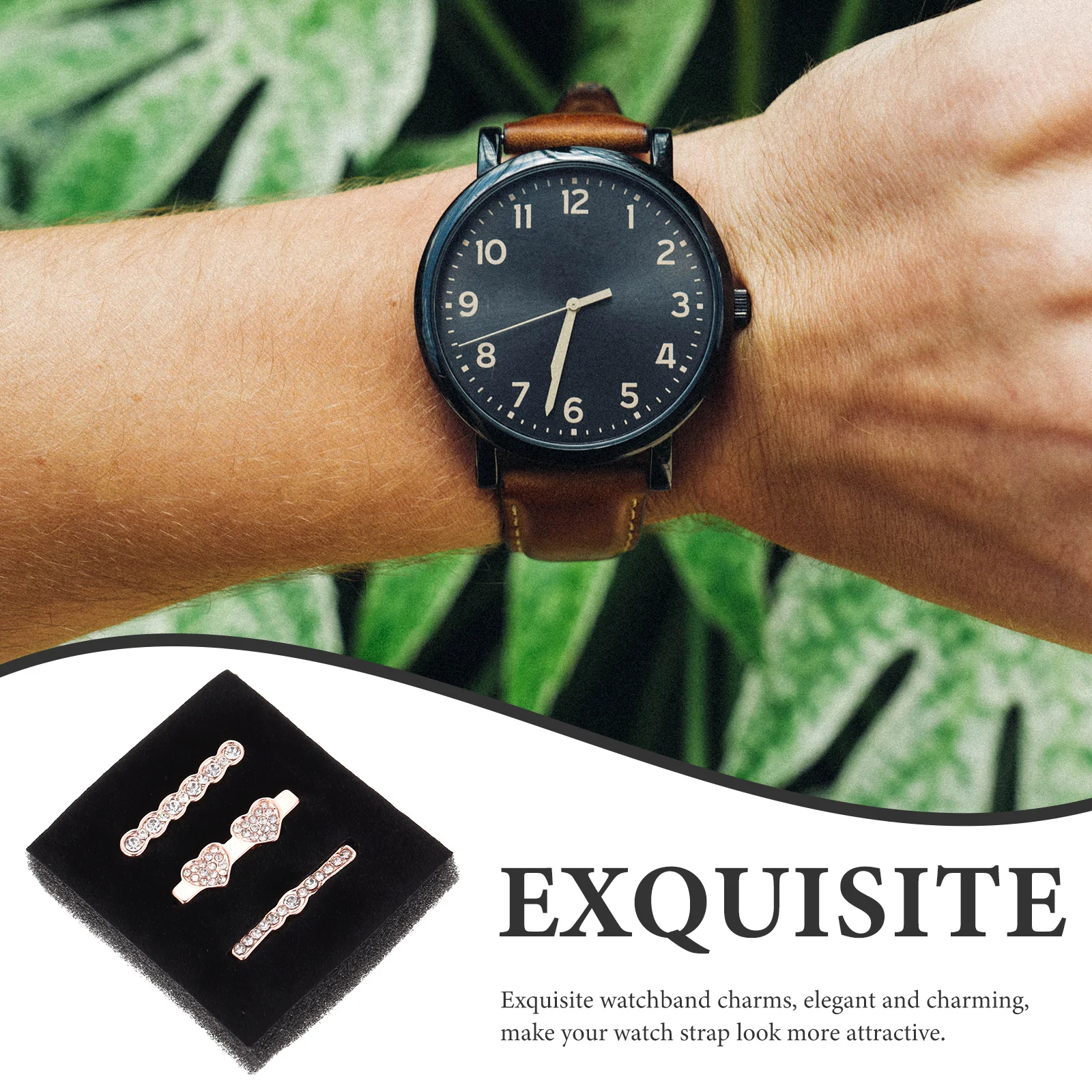 3Pcs Cute Heart Decorative Rings for Watch Strap Alloy Band Charms Small Lightweight Non-Fade Stylish Accessories for Women Men
3Pcs Cute Heart Decorative Rings for Watch Strap Alloy Band Charms Small Lightweight Non-Fade Stylish Accessories for Women Men