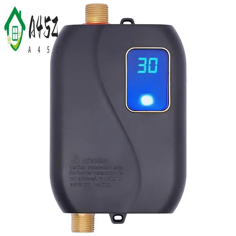 A45Z-3000W Wall-Mounted Instant Hot Water Heater + LED For Daily Washing US Plug (Black)
A45Z-3000W Wall-Mounted Instant Hot Water Heater + LED For Daily Washing US Plug (Black)