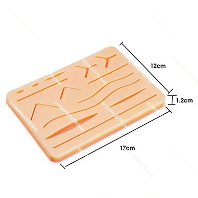 Tear-Resistant Silicone Suture Pad for Surgical Training, Multi-Wound Practice Skin
Tear-Resistant Silicone Suture Pad for Surgical Training, Multi-Wound Practice Skin