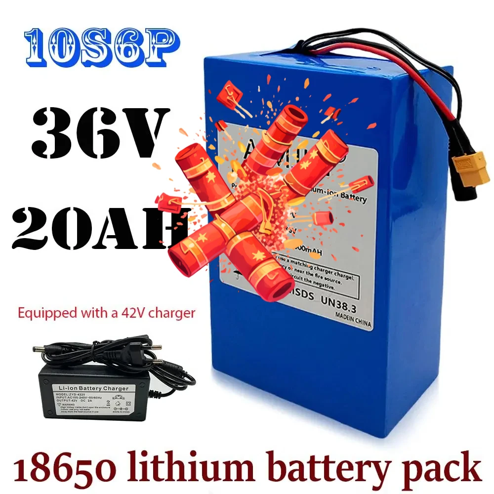 36V 20Ah lithium battery 10S6P battery pack built-in BMS ,Replacing batteries for electric bicycles and wheelchairs,+2A charger
36V 20Ah lithium battery 10S6P battery pack built-in BMS ,Replacing batteries for electric bicycles and wheelchairs,+2A charger