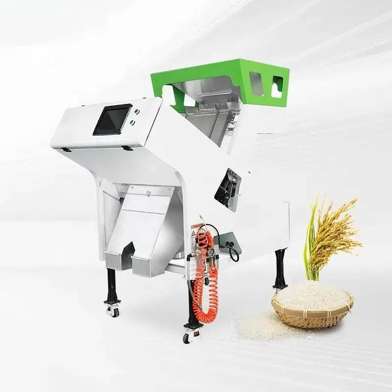 Customized Optical Smart Multifunction Cereal Color Sorter Grain Sorting Machine for Rice Coffee Beans Glutinous Rice Hot Pick
Customized Optical Smart Multifunction Cereal Color Sorter Grain Sorting Machine for Rice Coffee Beans Glutinous Rice Hot Pick