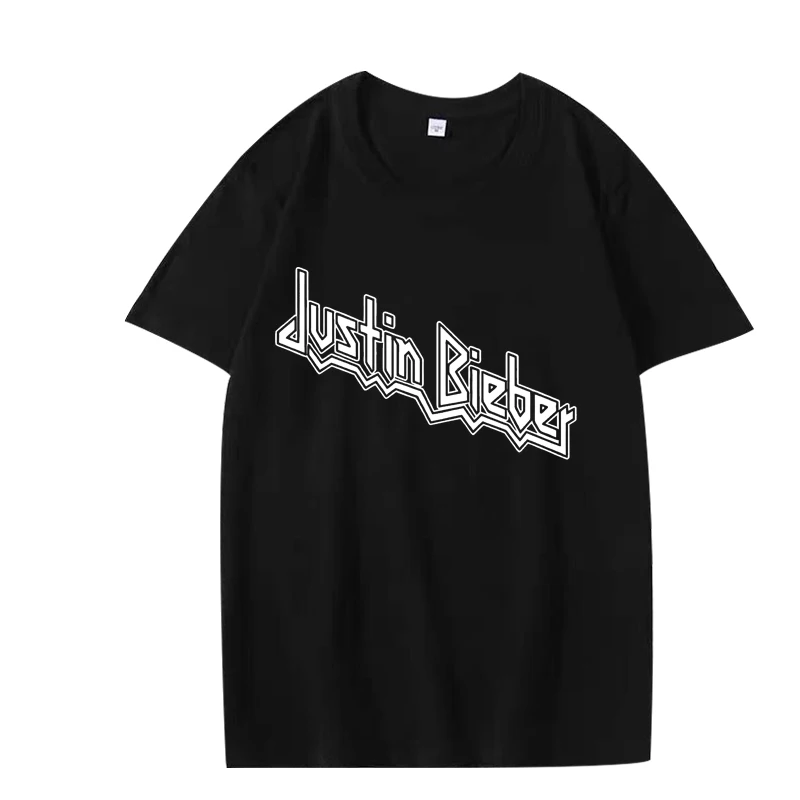 Justin Bieber T Shirt men women Oversized 100% Cotton Hot sale short sleeve Summer streetwear print loose Unisex plus size tops
Justin Bieber T Shirt men women Oversized 100% Cotton Hot sale short sleeve Summer streetwear print loose Unisex plus size tops