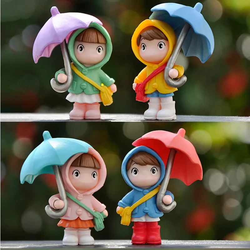 Cute Umbrella Couple Car Interior Decoration Action Figures Mini PVC Action Figure Doll Decoration Accessories
Cute Umbrella Couple Car Interior Decoration Action Figures Mini PVC Action Figure Doll Decoration Accessories