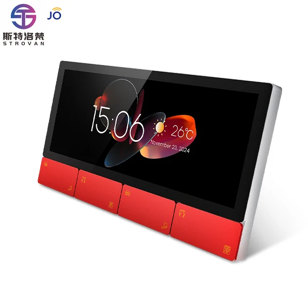 STLF Tuya F5 Smart Control Panel Zigbee Gateway with EU UK Adapter for Smart Life App IPS Display Android Operation System Bar D
STLF Tuya F5 Smart Control Panel Zigbee Gateway with EU UK Adapter for Smart Life App IPS Display Android Operation System Bar D