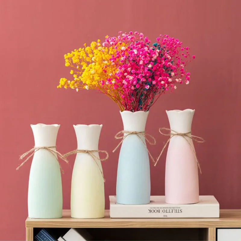 Nordic Ceramic Vase Modern Minimalist Flower Pot with Decoration for Home Living Room Office Tabletop Arrangement Kawaii Cute
Nordic Ceramic Vase Modern Minimalist Flower Pot with Decoration for Home Living Room Office Tabletop Arrangement Kawaii Cute