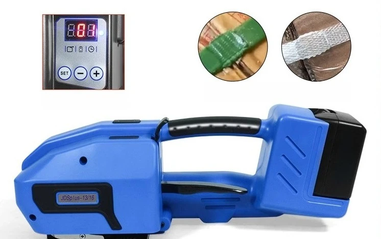 Automatic plastic steel belt pet strapping hot melt buckle-free pp belt plastic belt small packing tensioner
Automatic plastic steel belt pet strapping hot melt buckle-free pp belt plastic belt small packing tensioner