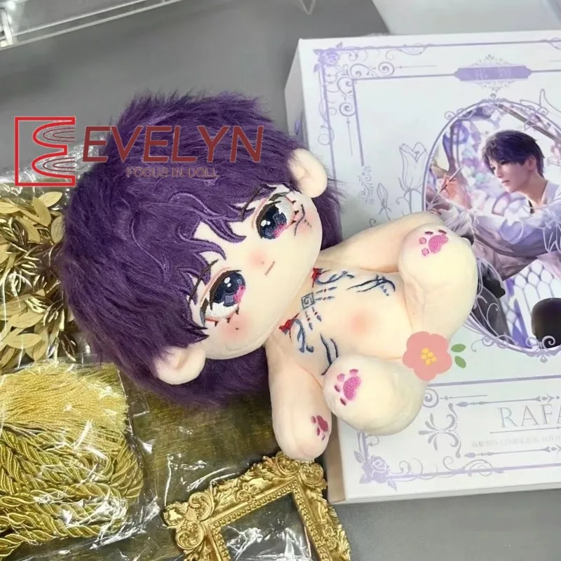 Evelyn 20 см игра Love and Deepspace Rafayel Qi Yu косплей пушистые хлопковые куклы мультфильм милые нечеткие кукольное украшение украшение рождественский подарок
Evelyn 20 см игра Love and Deepspace Rafayel Qi Yu косплей пушистые хлопковые куклы мультфильм милые нечеткие кукольное украшение украшение рождественский подарок