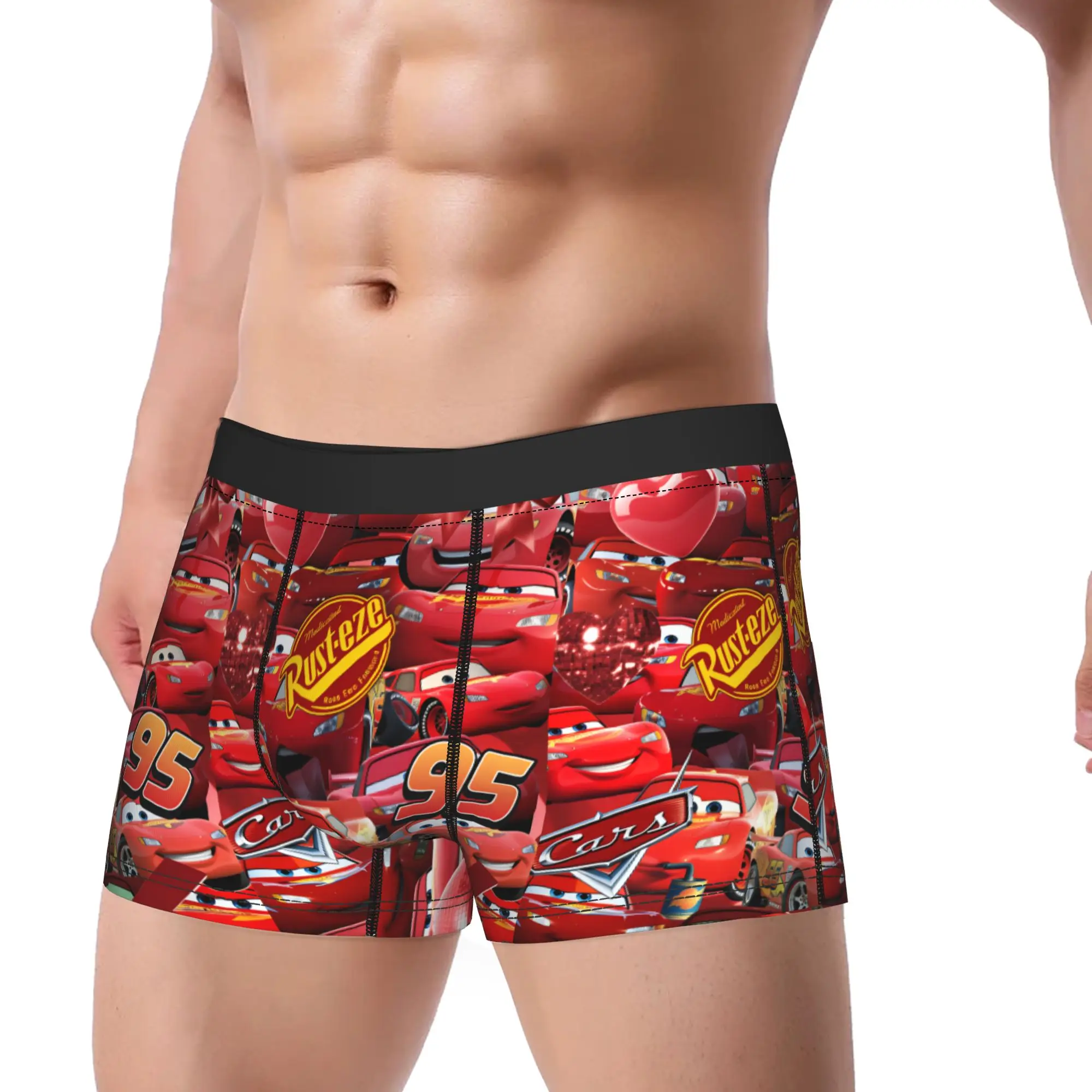Lightning McQueen Love And Fire Collage Underwear Print Boxershorts Trenky Men's Panties Breathable Shorts Briefs Birthday Gift
Lightning McQueen Love And Fire Collage Underwear Print Boxershorts Trenky Men's Panties Breathable Shorts Briefs Birthday Gift