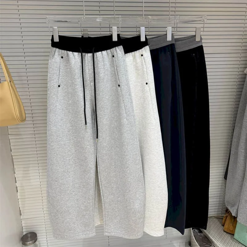 Straight Pants Casual Loose Autumn Korean Style Sweatpants Elastic Waisted Baggy Trousers Streetwear Oversized Wide Leg Pants
Straight Pants Casual Loose Autumn Korean Style Sweatpants Elastic Waisted Baggy Trousers Streetwear Oversized Wide Leg Pants