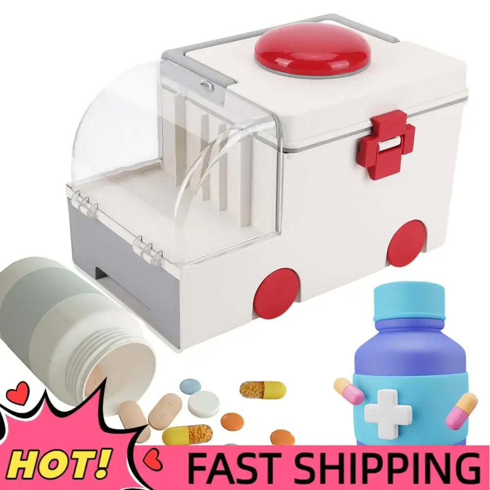 Футляр для лекарств в форме автомобиля, большой емкости, портативный, износостойкий, для хранения и декора дома
Футляр для лекарств в форме автомобиля, большой емкости, портативный, износостойкий, для хранения и декора дома