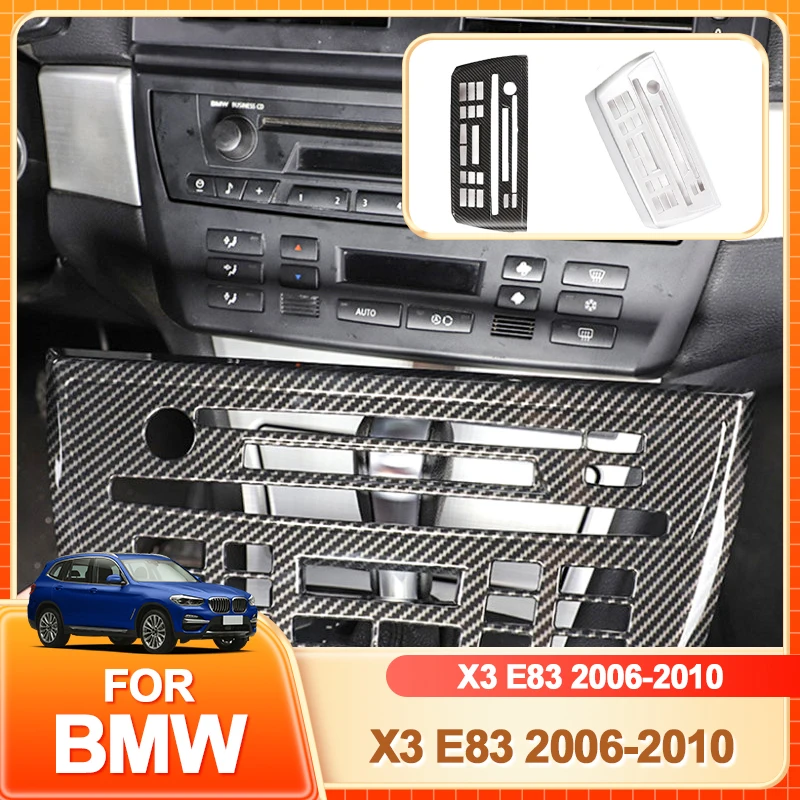 Держатель для очков из АБС-пластика, автомобильный центр, CD, ручка кондиционера, кнопка, накладка на панель, рамка, наклейка для BMW X3 E83 2006-2010, авто
Держатель для очков из АБС-пластика, автомобильный центр, CD, ручка кондиционера, кнопка, накладка на панель, рамка, наклейка для BMW X3 E83 2006-2010, авто