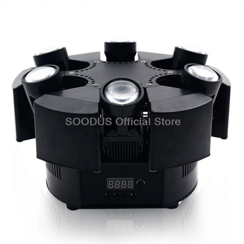 Свет 60 Вт с подвижной головкой, светодиодный светильник DMX512, дискотека для DJ-эфектов, атмосферные огни, барный луч, KTV, вращающийся на сцене
Свет 60 Вт с подвижной головкой, светодиодный светильник DMX512, дискотека для DJ-эфектов, атмосферные огни, барный луч, KTV, вращающийся на сцене