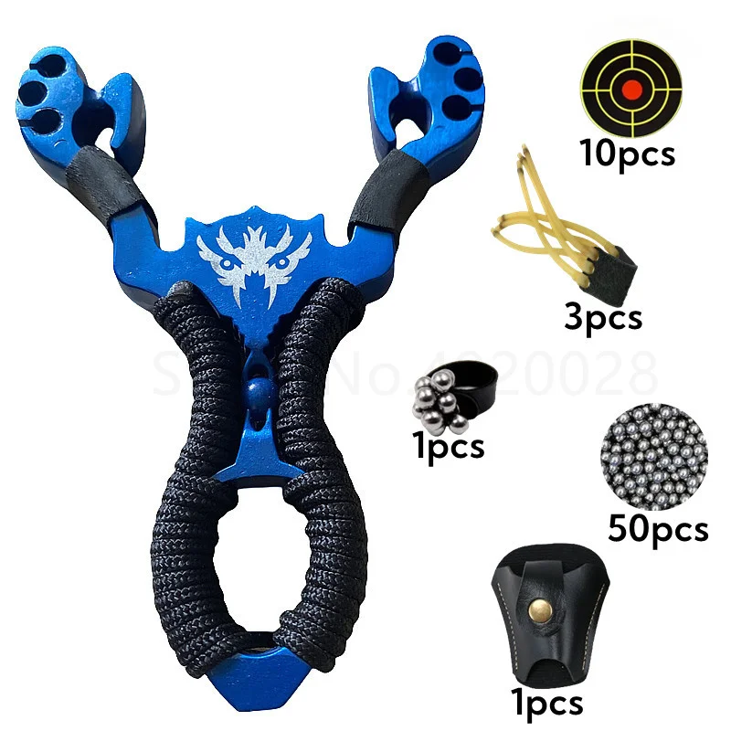 Professional Shooting Game Catapult High-quality Outdoor Hunting Shooting Alloy Slingshot with High-quality Rubber Bands
Professional Shooting Game Catapult High-quality Outdoor Hunting Shooting Alloy Slingshot with High-quality Rubber Bands