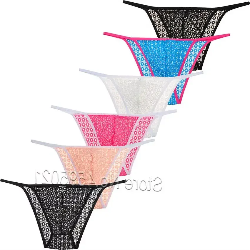 Men's See-through Lace Bikini Briefs Brazilian Underwear Open Sides Male String Trunks Micro Lingerie Sissy Panties Sexy Beach
Men's See-through Lace Bikini Briefs Brazilian Underwear Open Sides Male String Trunks Micro Lingerie Sissy Panties Sexy Beach
