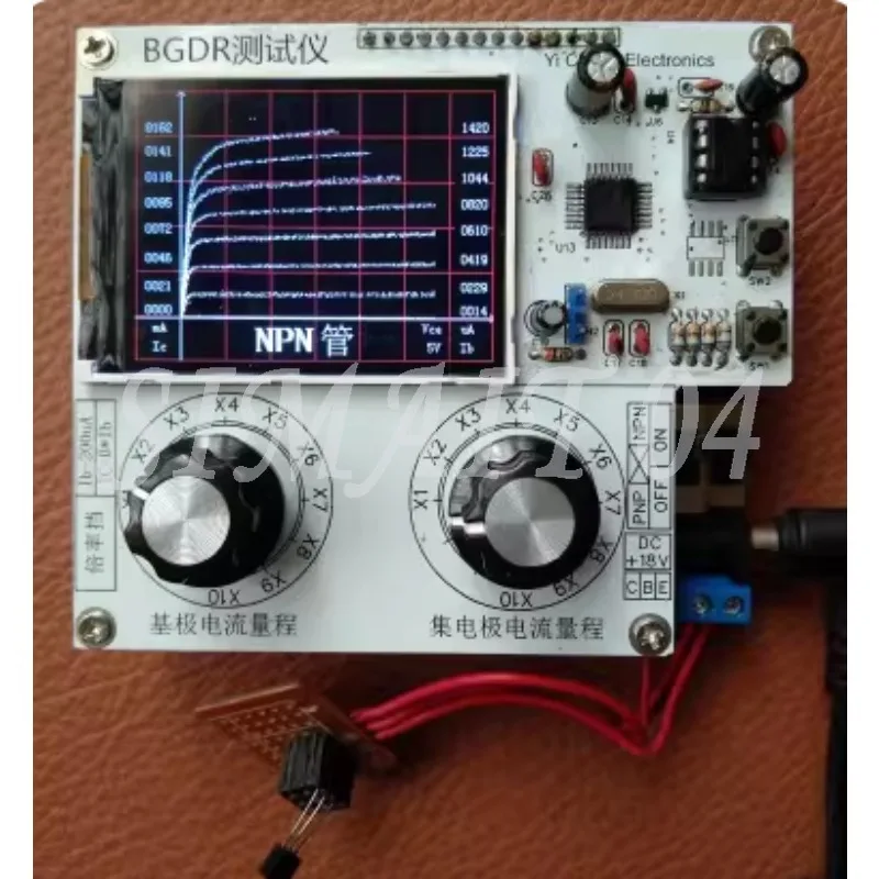 Transistor Illustrator/Characteristic Curve Tester
Transistor Illustrator/Characteristic Curve Tester