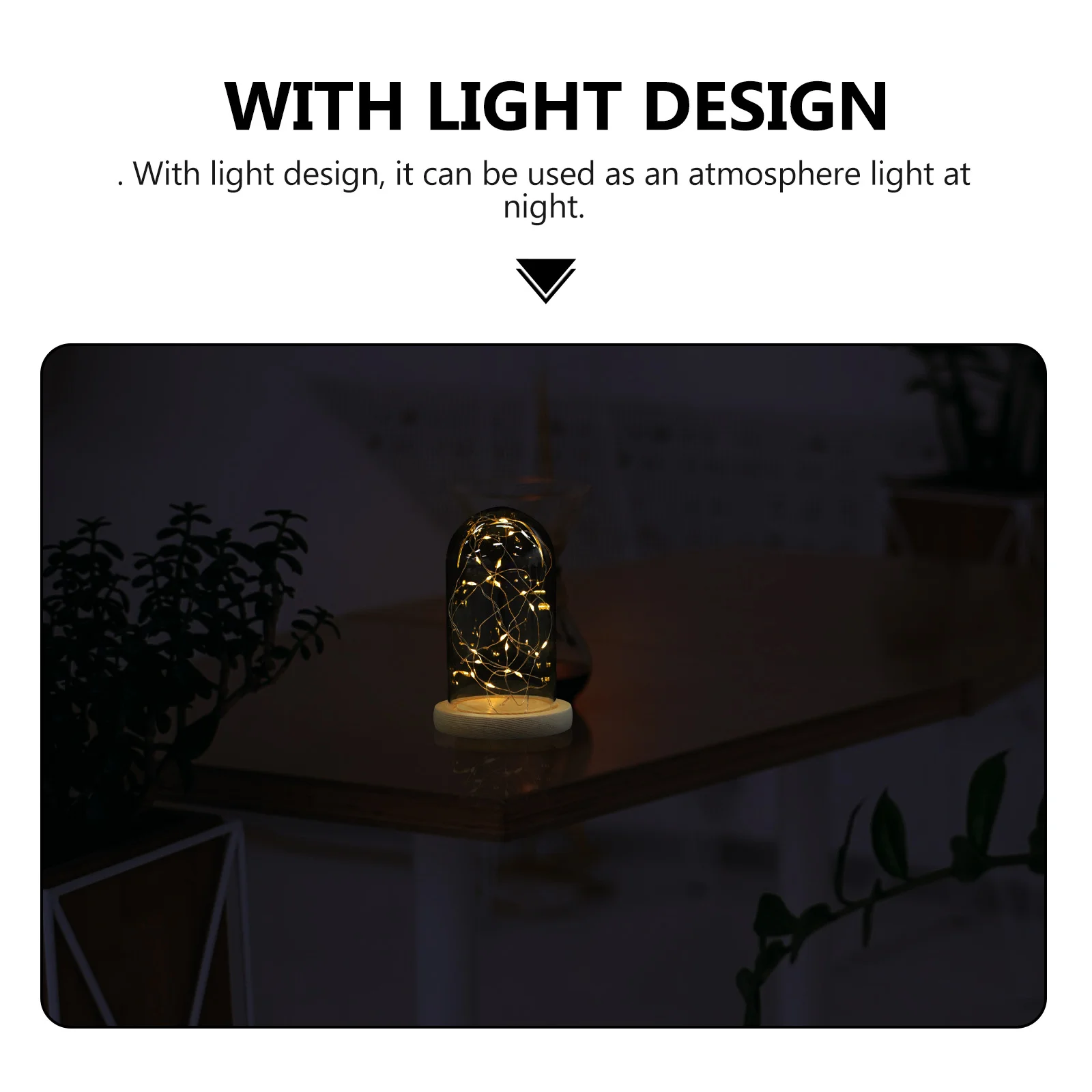 1Pcs LED Star Light Glass Dome Decor Creative Wooden Base Desktop Ornament Glowing String Lamp for Home Decoration
1Pcs LED Star Light Glass Dome Decor Creative Wooden Base Desktop Ornament Glowing String Lamp for Home Decoration