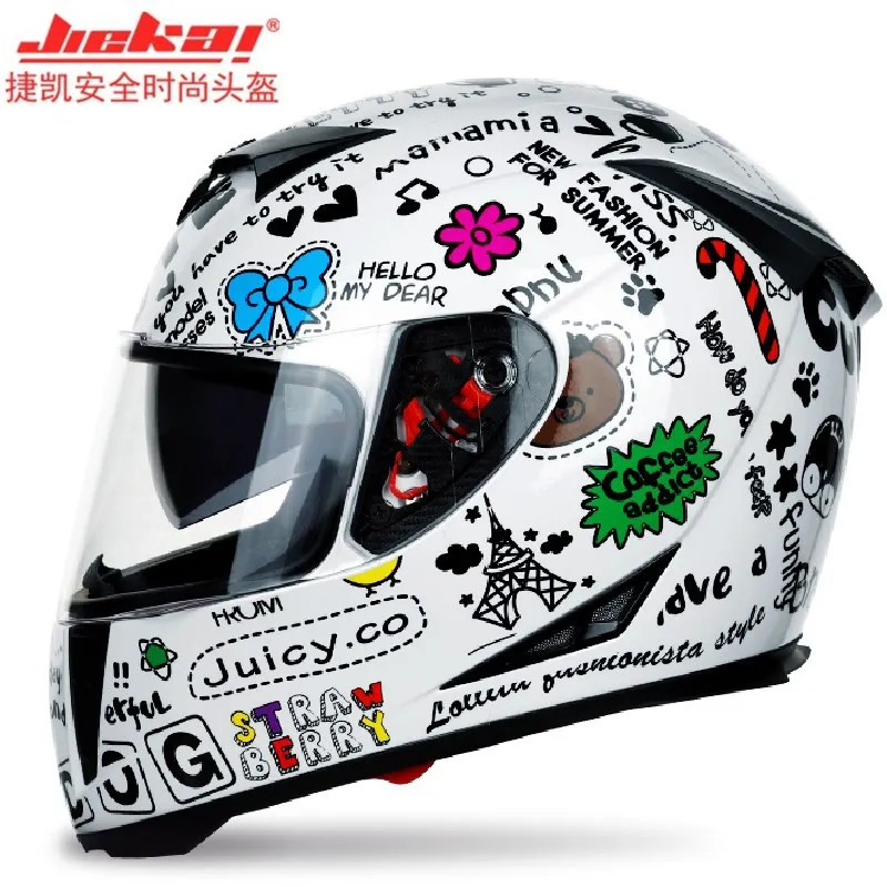 Jiekai jk310 Motorcycle Helmet Men's Winter Full-coverage Motorcycle Electric Vehicle Dual-lens Helmet Full-face Helmet
Jiekai jk310 Motorcycle Helmet Men's Winter Full-coverage Motorcycle Electric Vehicle Dual-lens Helmet Full-face Helmet