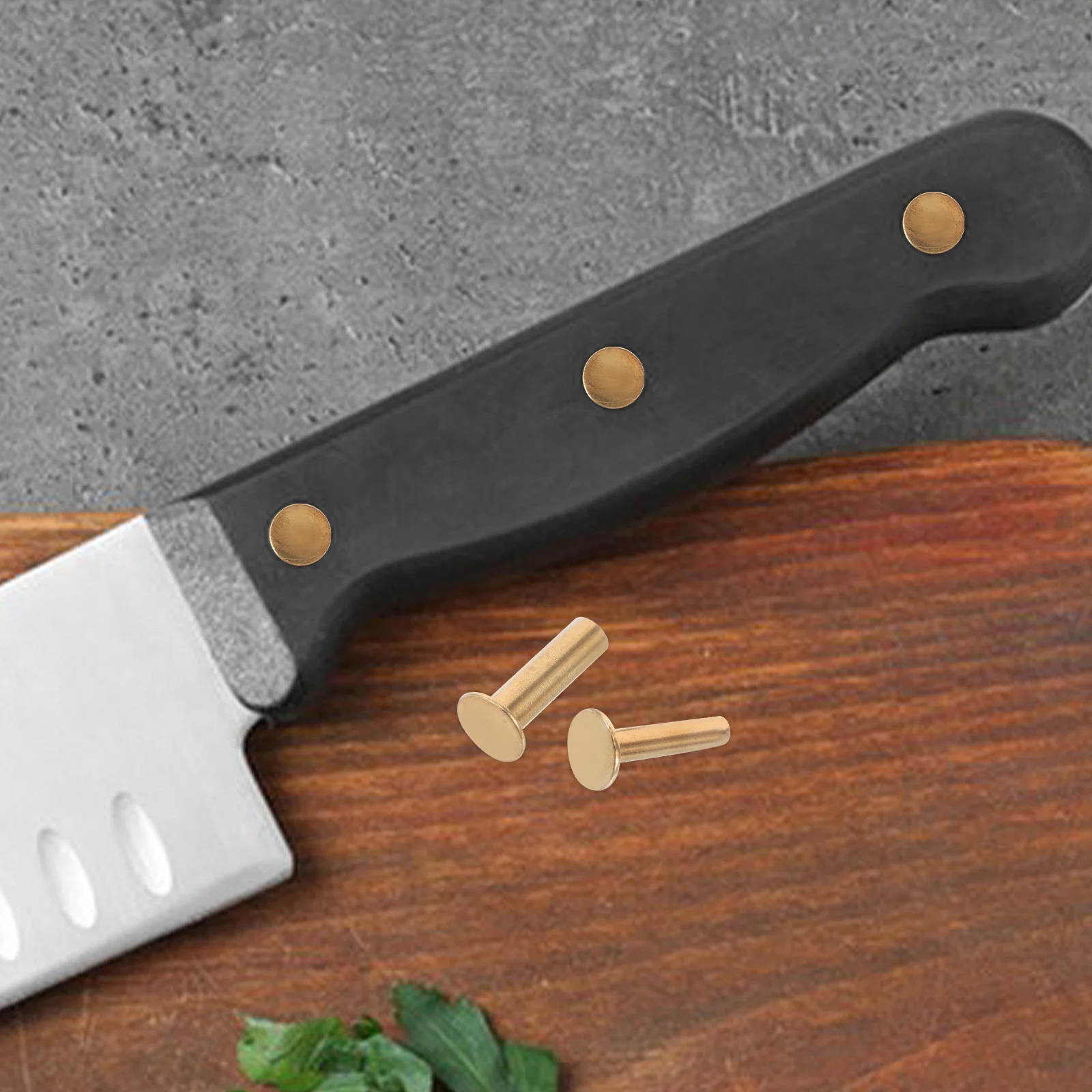 4Pairs Stainless Steel Knife Handle Rivets DIY Fixing Kit Wooden Grip Repair Replacement Fasteners Restoration
4Pairs Stainless Steel Knife Handle Rivets DIY Fixing Kit Wooden Grip Repair Replacement Fasteners Restoration