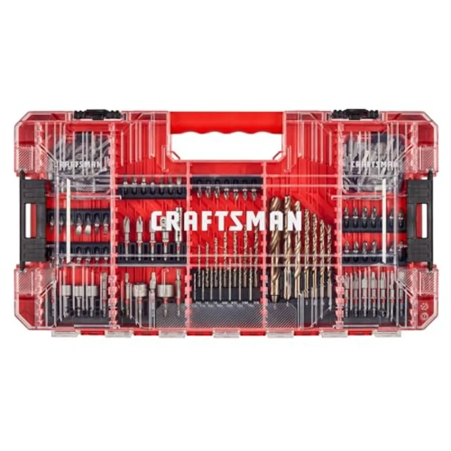 140 Pc Impact Driver Bit Set Steel Black Oxide Coated Impact Drill Bit Set Precision Machined Tips CMAF140SET
140 Pc Impact Driver Bit Set Steel Black Oxide Coated Impact Drill Bit Set Precision Machined Tips CMAF140SET