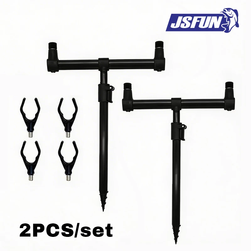 JSFUN Aluminium Adjustable Carp Fishing Bank Sticks 4 Rods Buzz Bars Rod Pod Rest Support Holder Fishing Accessories
JSFUN Aluminium Adjustable Carp Fishing Bank Sticks 4 Rods Buzz Bars Rod Pod Rest Support Holder Fishing Accessories