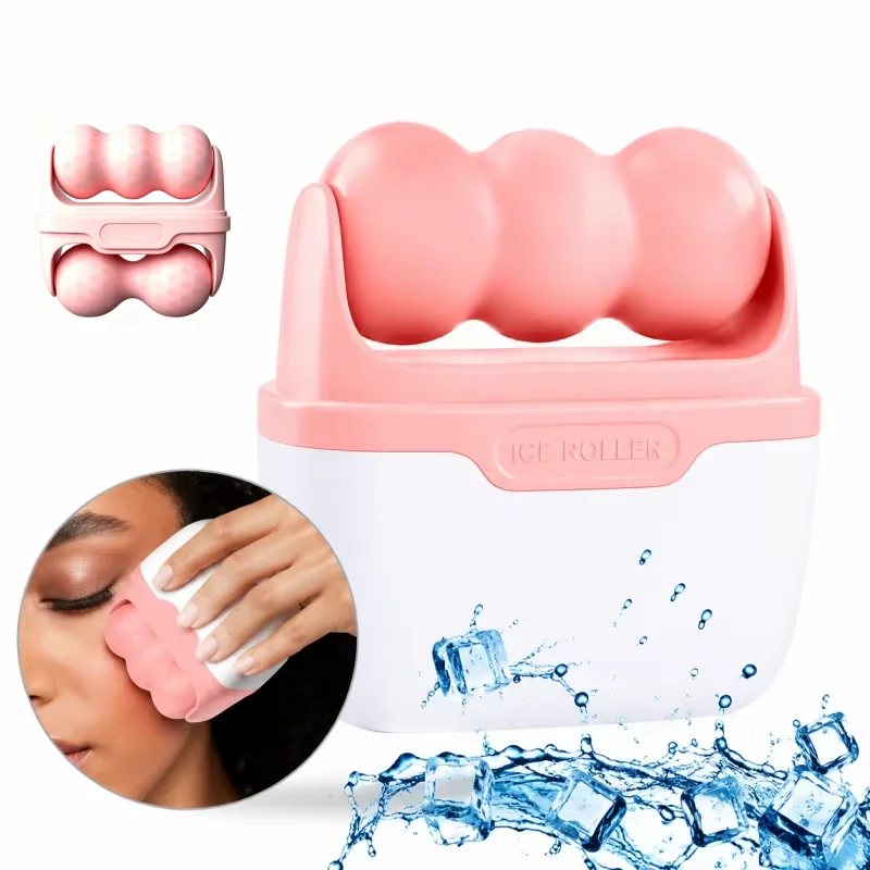 Mini Face Ice Roller V & W Shape Dual-Sided Reduce Puffiness Wrinkles & Eye Bags Travel-Friendly Skin Massager for Face & Body
Mini Face Ice Roller V & W Shape Dual-Sided Reduce Puffiness Wrinkles & Eye Bags Travel-Friendly Skin Massager for Face & Body