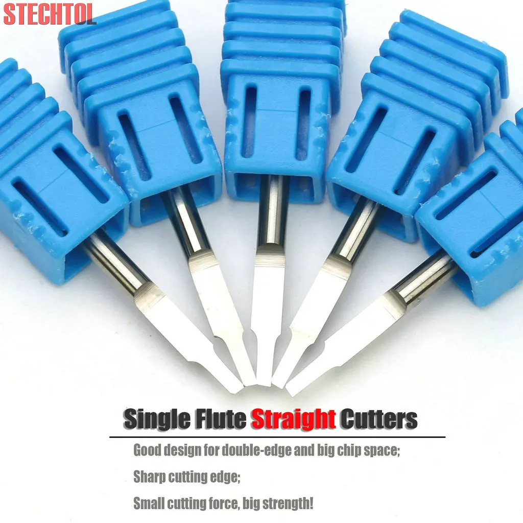3.175/4/6mm One Flute Straight Router Bit Engraving Cutter CNC Carbide Milling Tool for Acrylic Cutting Machine Tungsten Endmill
3.175/4/6mm One Flute Straight Router Bit Engraving Cutter CNC Carbide Milling Tool for Acrylic Cutting Machine Tungsten Endmill