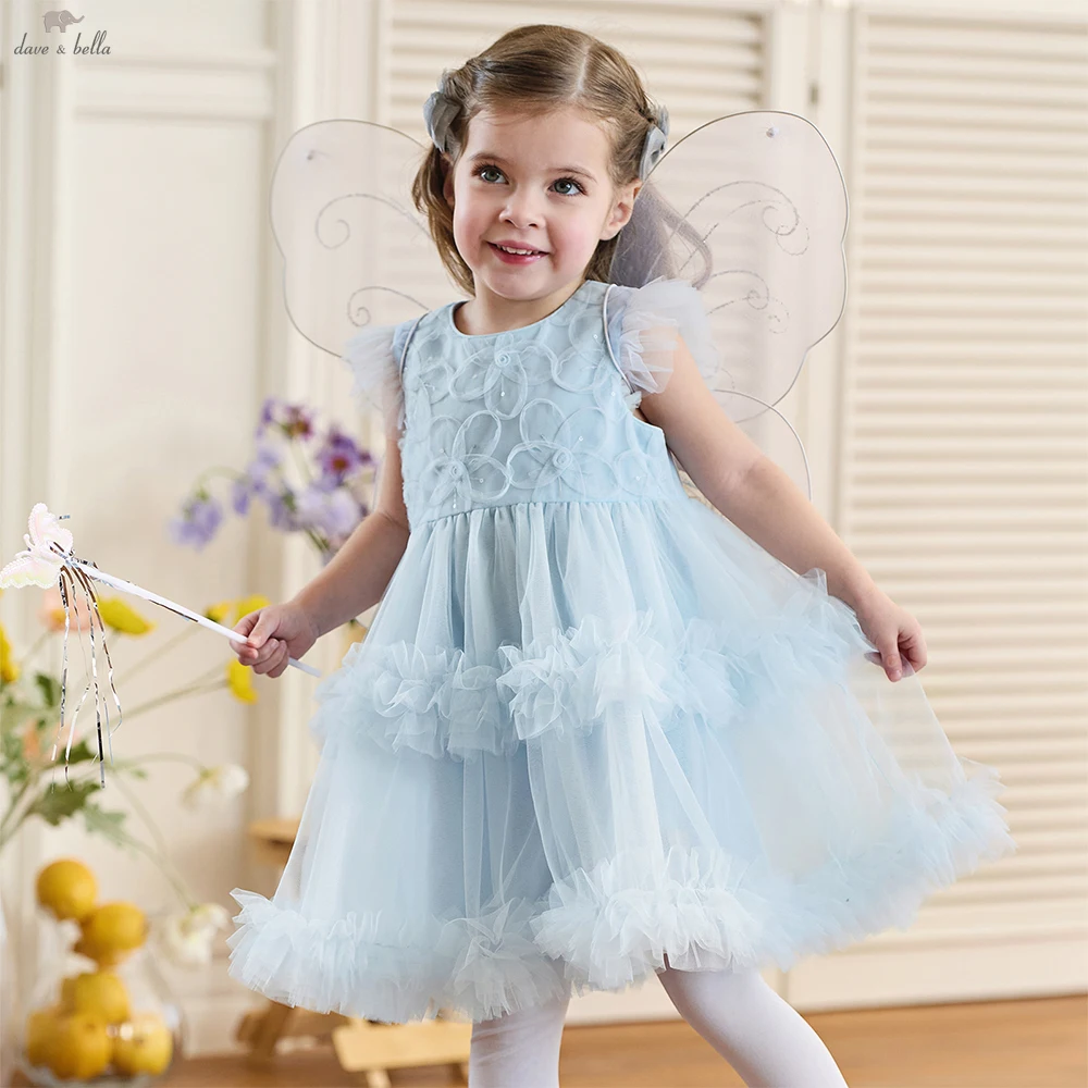 Платье принцессы из сетки для девочек Dave Bella, детское летнее платье с короткими рукавами, очаровательное праздничное платье, элегантная одежда для дня рождения и свадьбы DB2261867
Платье принцессы из сетки для девочек Dave Bella, детское летнее платье с короткими рукавами, очаровательное праздничное платье, элегантная одежда для дня рождения и свадьбы DB2261867