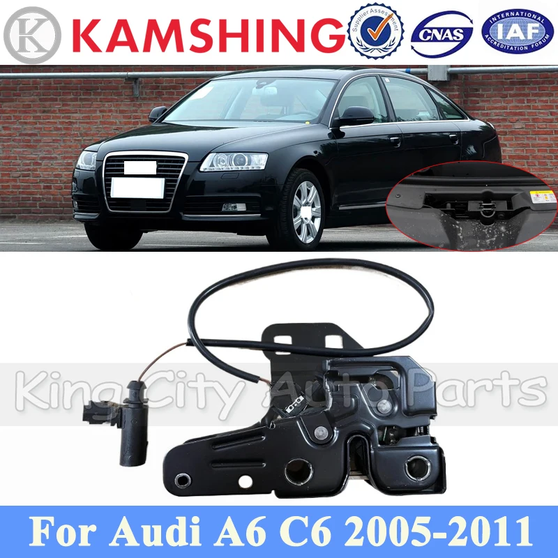 CAPQX Hood Lock For Audi A6 C6 2005-2011 Engine Hood Cover Lock
CAPQX Hood Lock For Audi A6 C6 2005-2011 Engine Hood Cover Lock
