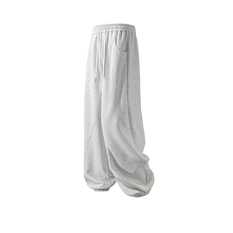 Autumn Winter Men Long Pant Casual Loose Sweatpants Regular Solid Lace Up Elastic Waist Straight Trousers Splice Simple Pants
Autumn Winter Men Long Pant Casual Loose Sweatpants Regular Solid Lace Up Elastic Waist Straight Trousers Splice Simple Pants