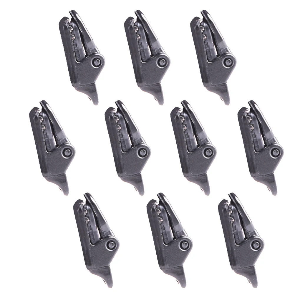 10 pcs Windproof Crocodile Clips Durable Camping Tarp Clamps Hold Tarps Tent Accessories Outdoor Large Pulling Force Breakage
10 pcs Windproof Crocodile Clips Durable Camping Tarp Clamps Hold Tarps Tent Accessories Outdoor Large Pulling Force Breakage