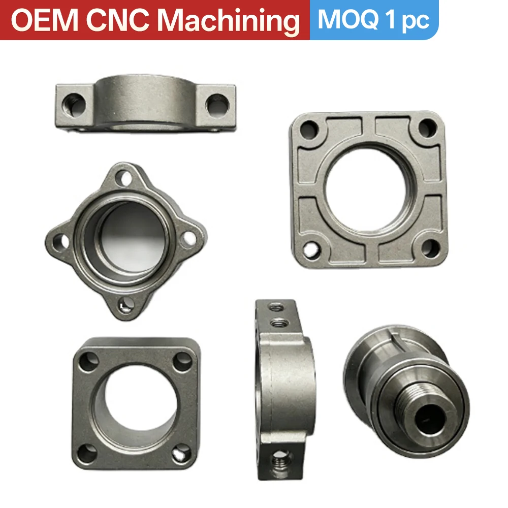 Custom CNC Machining Stainless Steel Flange Bearing Housings Die-Casting Services Stamping of Copper Aluminum and Zinc Alloys
Custom CNC Machining Stainless Steel Flange Bearing Housings Die-Casting Services Stamping of Copper Aluminum and Zinc Alloys