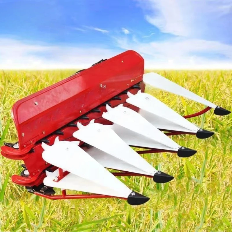 Miniature walking tractor, wheat harvester, grass harvester
Miniature walking tractor, wheat harvester, grass harvester