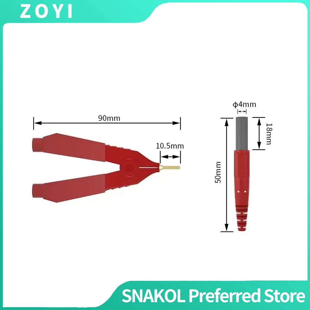 ZOYI ZT-DQ01 ZT-DQ02 Kelvin Test Probe Lead Set PVC Insulated Kelvin Clip Wire for LCR Meter Measurement
ZOYI ZT-DQ01 ZT-DQ02 Kelvin Test Probe Lead Set PVC Insulated Kelvin Clip Wire for LCR Meter Measurement