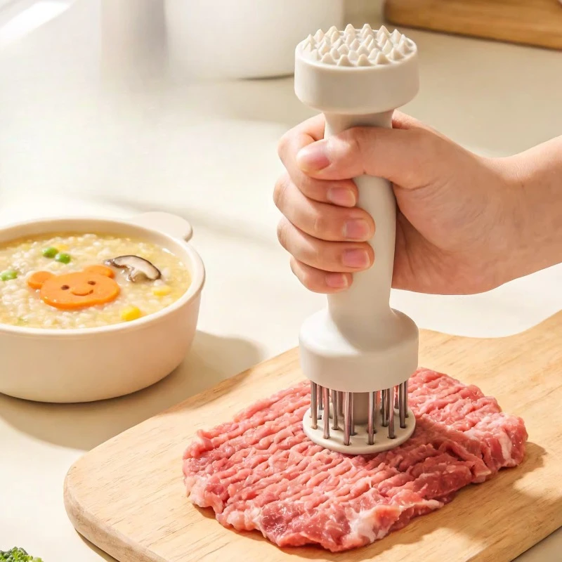 LMM complementary food, meat loosening needle meat thruster, hammering tender steak tool, hand thrusting meat needle artifact
LMM complementary food, meat loosening needle meat thruster, hammering tender steak tool, hand thrusting meat needle artifact
