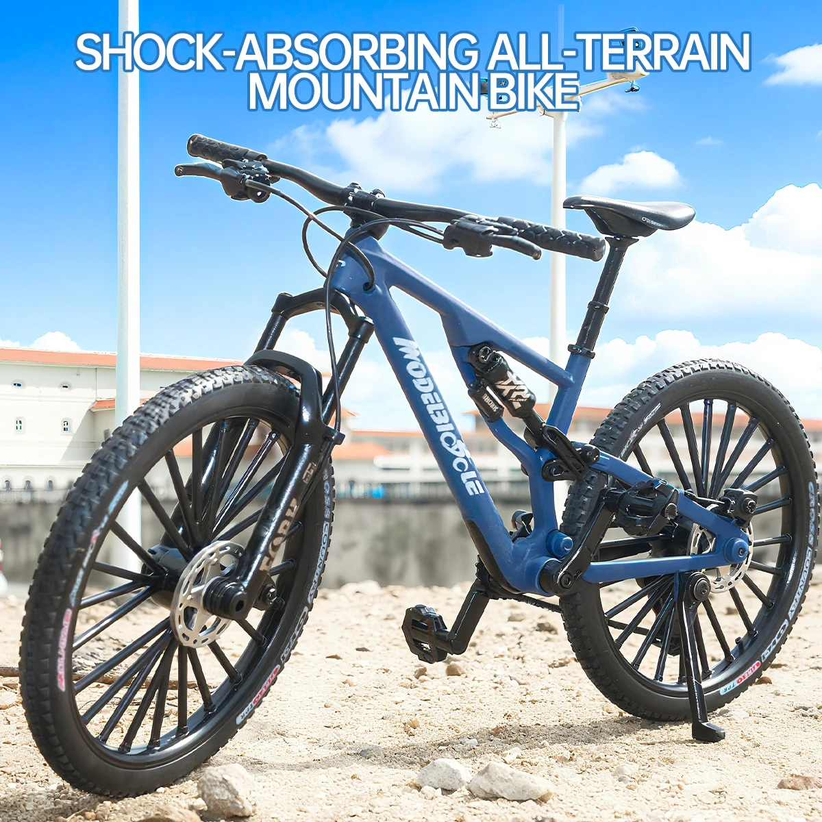 Металлическая модель и основа для горного велосипеда 1:8, идеально подходит для украшения рабочего стола и коллекции и подарков на день рождения для любителей велоспорта.
Металлическая модель и основа для горного велосипеда 1:8, идеально подходит для украшения рабочего стола и коллекции и подарков на день рождения для любителей велоспорта.