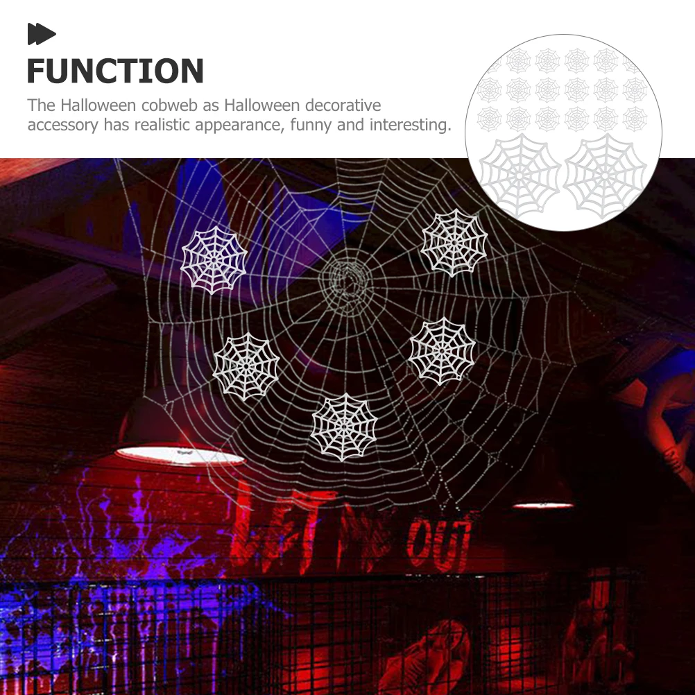 80pcs Night Spider Black Plastic Web 5 5CM Realistic Halloween Props Haunted House Decor
80pcs Night Spider Black Plastic Web 5 5CM Realistic Halloween Props Haunted House Decor