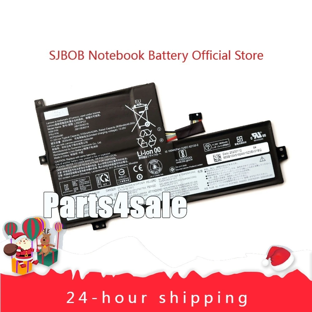 Оригинальный аккумулятор L20M3PG2 L20D3PG2 для Lenovo IdeaPad Flex 3 Chromebook-11M836 аккумулятор для ноутбука
Оригинальный аккумулятор L20M3PG2 L20D3PG2 для Lenovo IdeaPad Flex 3 Chromebook-11M836 аккумулятор для ноутбука