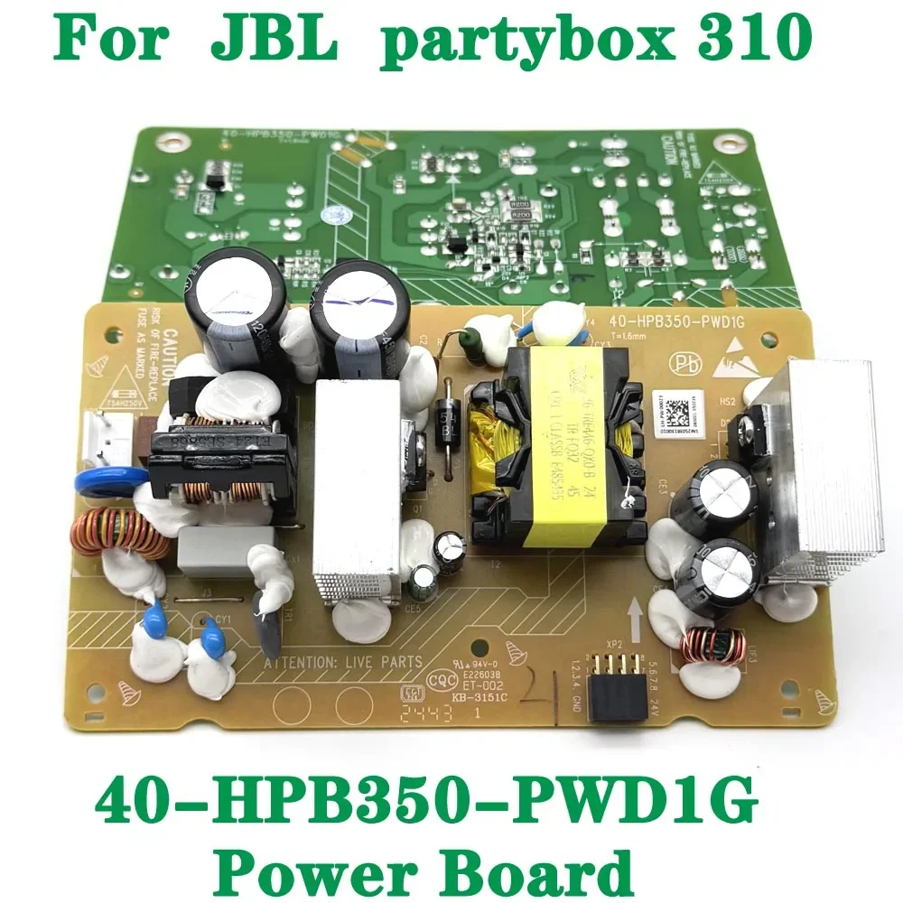 New 1PCS For JBL Partybox 310 Power Panel Speaker Motherboard Original Connector brand-new 40-HPB350-PWD1G
New 1PCS For JBL Partybox 310 Power Panel Speaker Motherboard Original Connector brand-new 40-HPB350-PWD1G