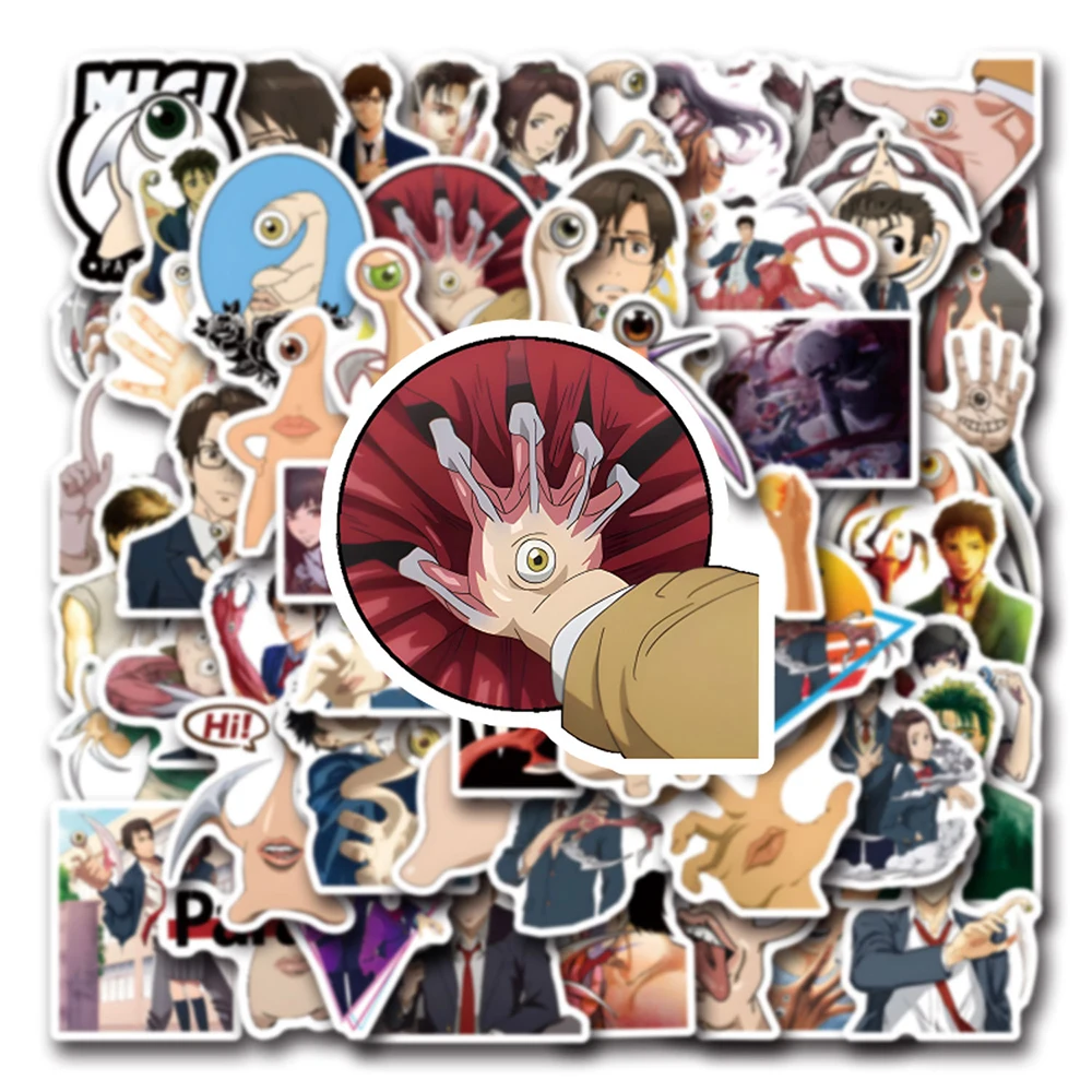 10/30/55pcs Anime Parasitic Beasts Stickers Cartoon Graffiti Decals for Kids Toys DIY Skateboard Guitar Laptop Graffiti Sticker
10/30/55pcs Anime Parasitic Beasts Stickers Cartoon Graffiti Decals for Kids Toys DIY Skateboard Guitar Laptop Graffiti Sticker