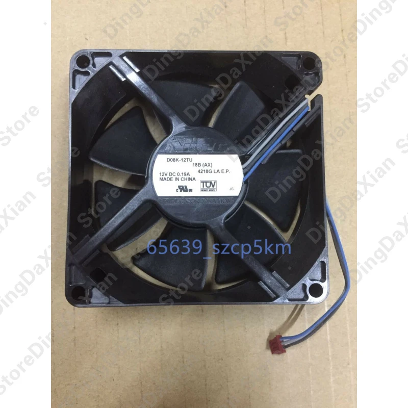 d FOR Nidec D08K-12TU 19B 8025 12V 0.19A 80*80*25MM 3Pin Projector Cooling Fan
d FOR Nidec D08K-12TU 19B 8025 12V 0.19A 80*80*25MM 3Pin Projector Cooling Fan