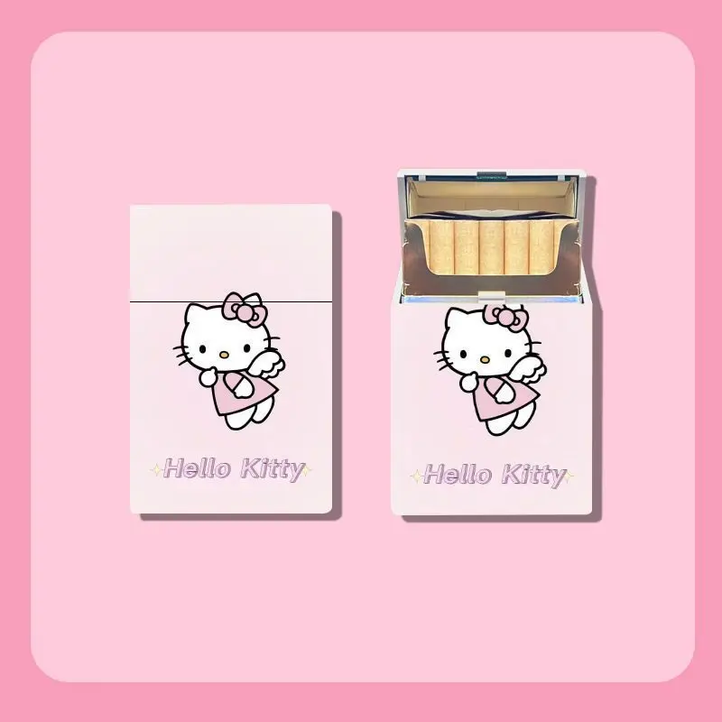 Hello Kitty Plastic Cigarette Case, Shockproof Moisture-Proof Box , High-Value Cute Cartoon Storage Gift for Him Her
Hello Kitty Plastic Cigarette Case, Shockproof Moisture-Proof Box , High-Value Cute Cartoon Storage Gift for Him Her