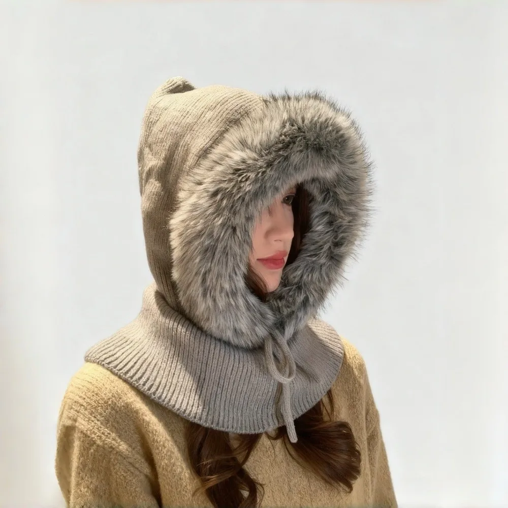 Модные цельные зимние шапки-балаклавы с защитой ушей, ветрозащитные вязаные шапки с капюшоном, утепленный однотонный пуловер, шапка
Модные цельные зимние шапки-балаклавы с защитой ушей, ветрозащитные вязаные шапки с капюшоном, утепленный однотонный пуловер, шапка